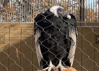 la cuerda de alambre de acero inoxidable 7x7 Mesh Animal Enclosure Netting Ce enumeró para el parque zoológico