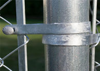 Tamaño de acero galvanizado del múltiplo de la calidad comercial de la banda de la tensión de la cerca de la alambrada
