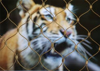 304 cuerda de acero inoxidable Mesh Protection Animal Zoo de 316l 100x100
