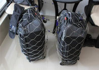 Cuerda de alambre de acero inoxidable del Odm de la mochila anti impermeable del hurto Mesh For Travelling Bags