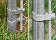 ” cerca de acero galvanizada Fittings de la alambrada de la banda de la tensión 120m m 1-3/8