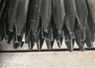 Ennegrezca los postes de acero pintados de la cerca de 1.86KG el 135cm Y