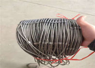 Cuerda de alambre de acero inoxidable del arreglo para requisitos particulares 7x7 7x19 200m m Mesh Bags
