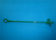 Lazo revestido del perro del polvo del color verde fuera de la participación 12m m Rod Diameter