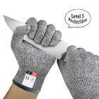 Pantalla táctil resistente pesquera al aire libre de la protección de los guantes de Anticut antirresbaladiza ultra ligeramente