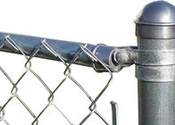 Calibre 9 de la malla de alambre del hierro de la cerca de la alambrada revestida del PVC