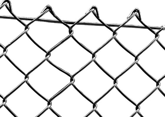 2&quot;” PVC X2 cubrió la cerca Farm Boundary Fencing de la alambrada del ciclón de 50X50m m a prueba de herrumbre