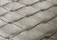 malla flexible tejida a mano de la cuerda de alambre de la estructura sólida no tóxica de 2.0m m