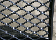 revestimiento tejido malla metálica ampliado aluminio de la fachada de 4-100m m LWD para la decoración