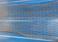 cuerda de alambre de acero inoxidable Ferruled de 7x7 1.2m m Mesh Aperture 25m m