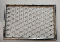 Cuerda de alambre al aire libre decorativa de la moda 2.0m m Xtend Mesh Fence