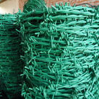 verde acordeón del alambre de la maquinilla de afeitar del diámetro de 10kg 2.5m m/de púas de plata