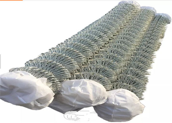 Cercado de Galvanised Chain Link de la cerca de la alambrada de la anticorrosión los 6FT los 7FT los 8FT