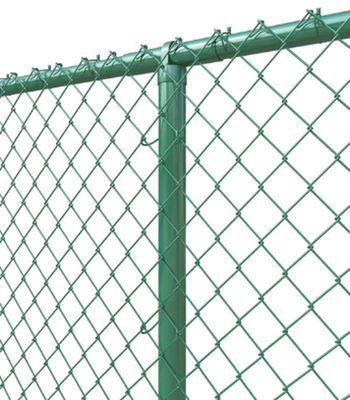 El PVC de alta resistencia cubrió la cerca For Playground de la alambrada de 9 indicadores