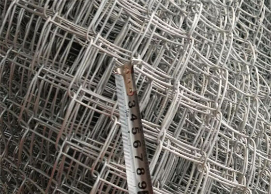 6' arriba tela de la cerca de la alambrada de la forma del diamante con la instalación del alambre de púas